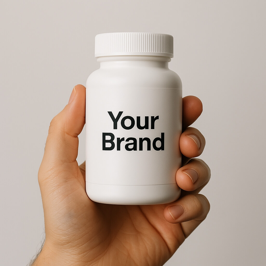 Eximnest Private labelling white bottle